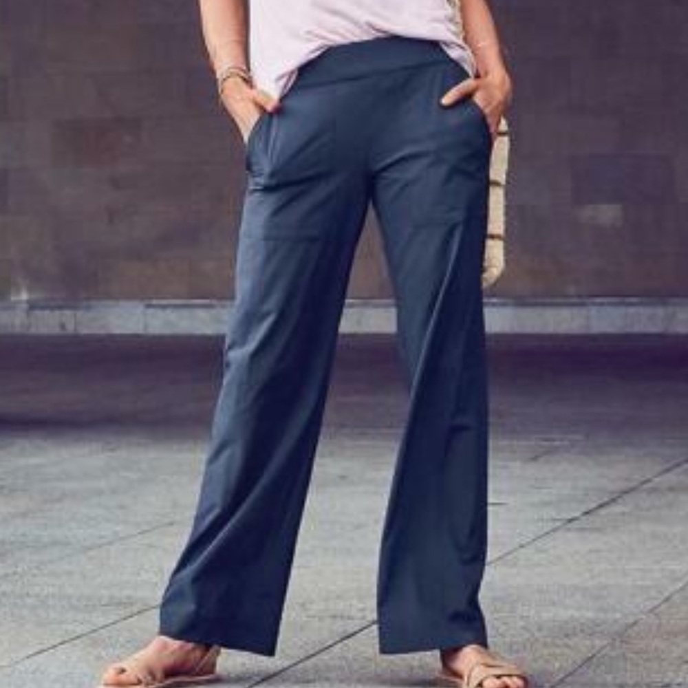 Athleta Chelsea Wide Leg Pants